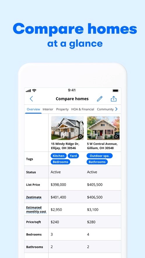 Zillow截图1