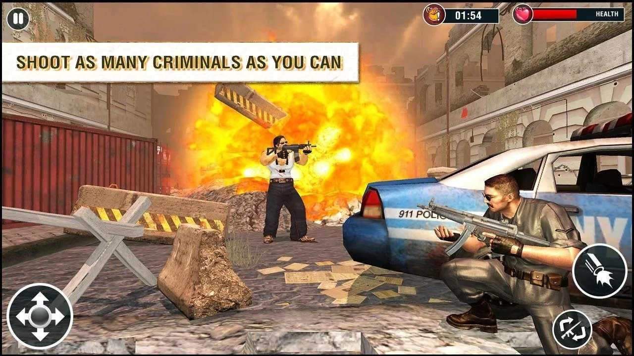 警察交火US Police Free Fire截图3