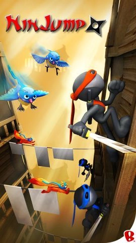 跳跃忍者NinJump截图1