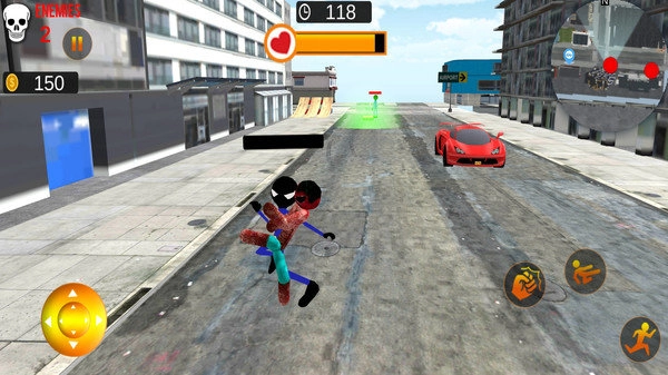 怪力火柴人越狱截图2