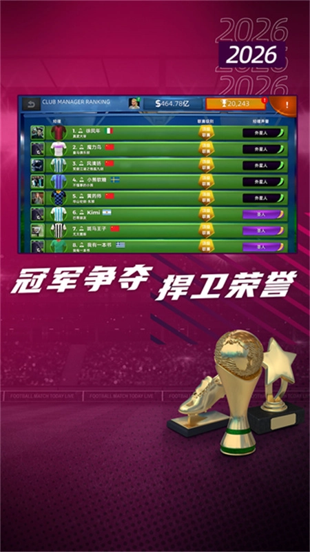 梦幻足球世界汉化版截图3