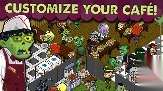 僵尸咖啡厅截图2