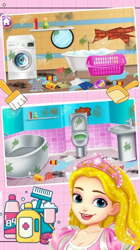 芭比公主大扫除截图2