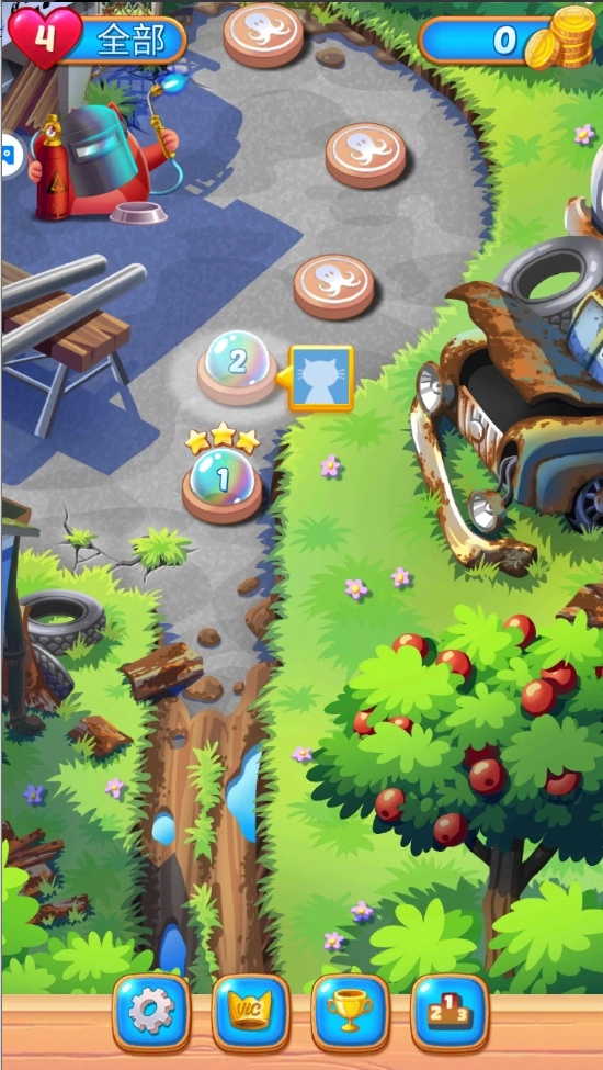 曲奇猫泡泡截图2