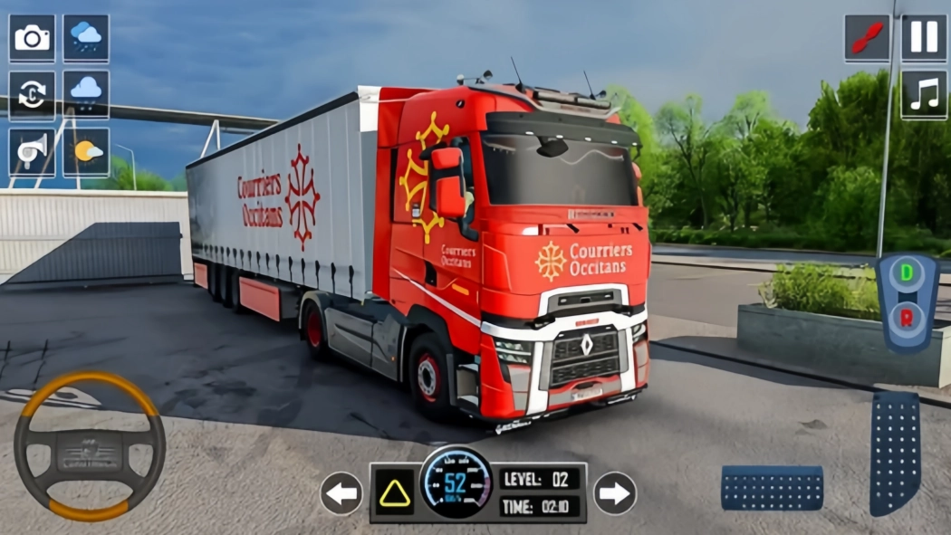 3D货运卡车模拟截图1