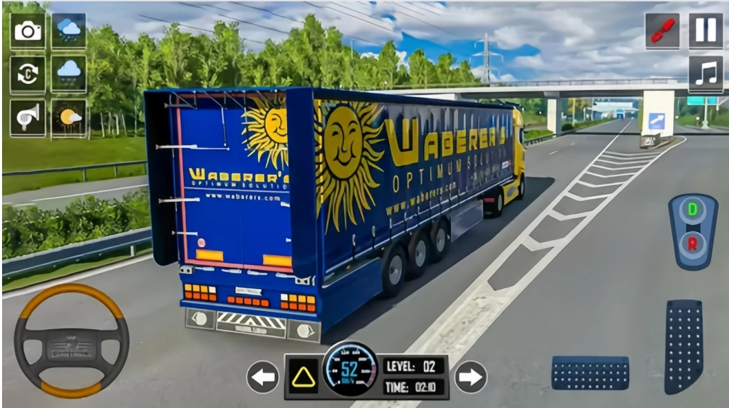 3D货运卡车模拟截图2