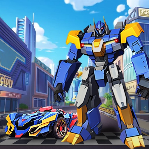 变形机甲赛车竞速游戏