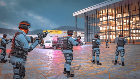 警察枪战贩运力量游戏手机版截图1