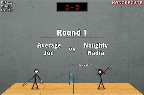 火柴人打羽毛球中文版截图2