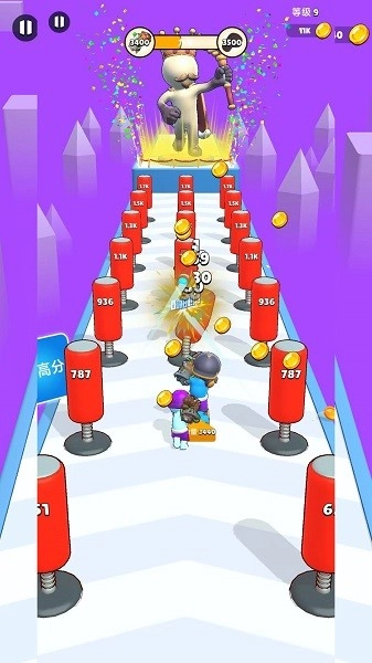 小蓝人奇妙历险截图1