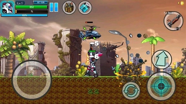 机甲变形赛车截图2