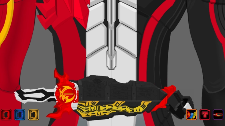 假面骑士刃王剑十圣刃(SaberSwordriverSIM)截图1