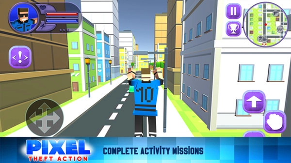 像素侠盗动作截图1