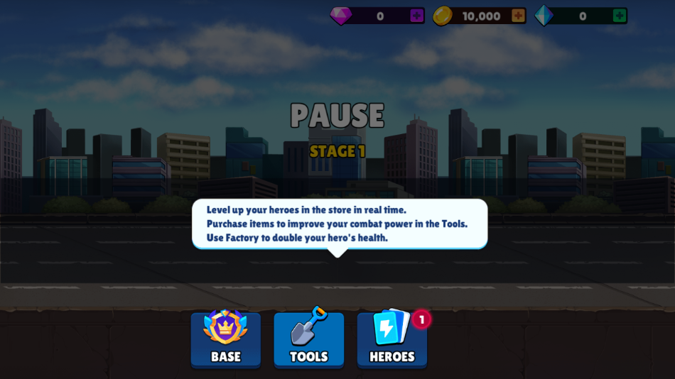 英雄战争超级火柴人防御中文版截图1