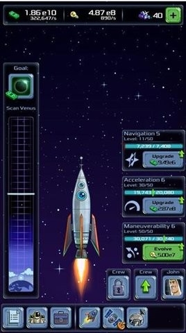 闲置大亨太空公司截图1