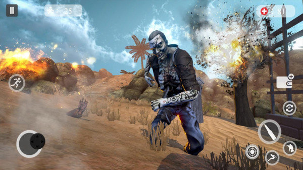 狙击枪猎杀僵尸截图1