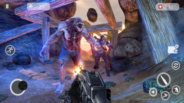 狙击枪猎杀僵尸截图2