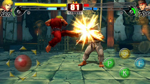 街头霸王4手机版全人物截图2