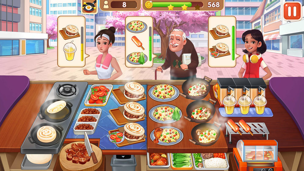 楼下的早餐店无限金币钻石截图3