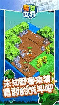魔方世界传送门MOD截图1