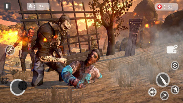 狙击枪猎杀僵尸截图3