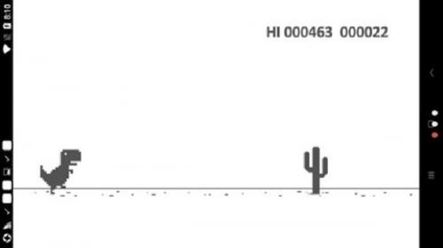 谷歌小恐龙调灵风暴截图1