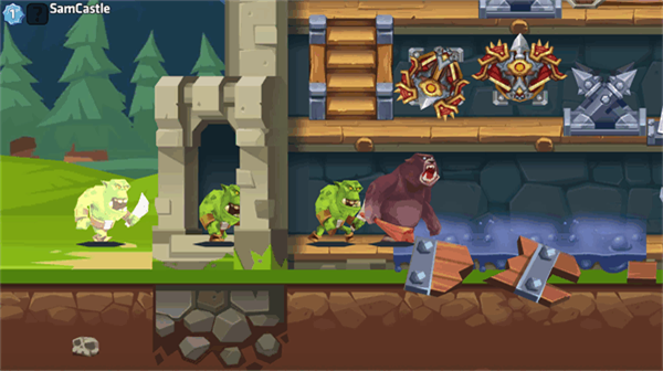 怪物城堡破解版无限钻石截图1