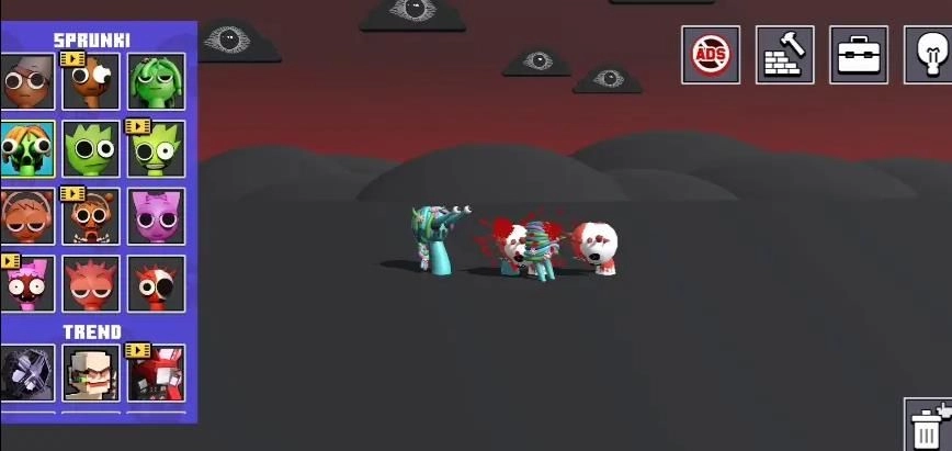 恐怖布偶沙盒截图1