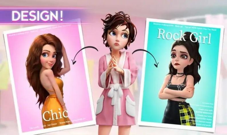 明星梦幻派对无限金币版截图1