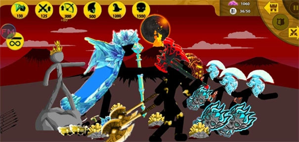 火柴人战争遗产FM寒冰魔改版截图1