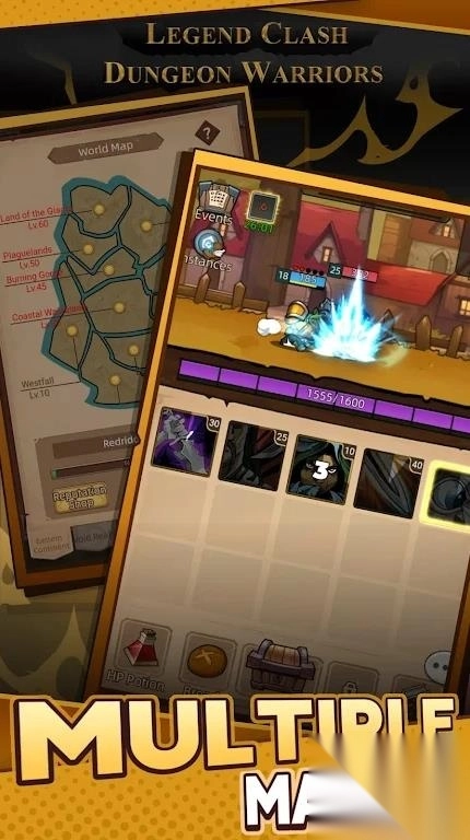 传说冲突地牢战士截图1