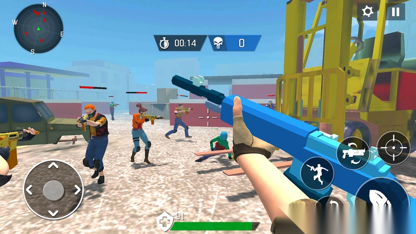 玩具枪射击者小队截图1