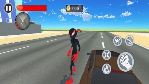 火柴人绳索英雄冒险截图1