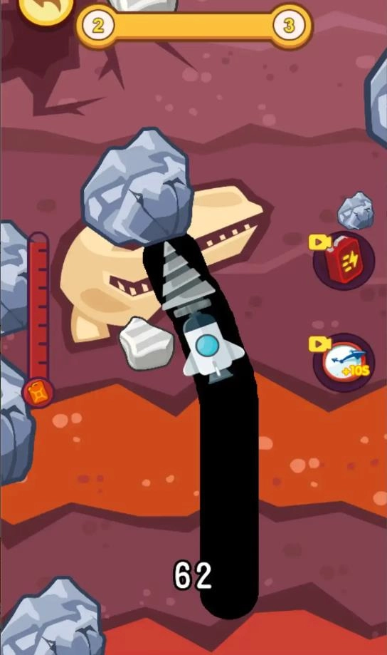 深入地心挖掘挑战截图1