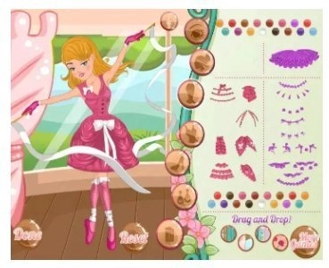 芭蕾舞女演员漂亮女孩(Ballerina Pretty Girl Dress up)截图1