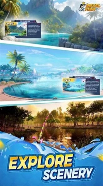 皇家钓鱼模拟器(Royal Fish)截图1