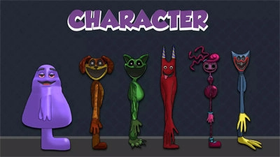 蓝色怪物布娃娃之战截图1