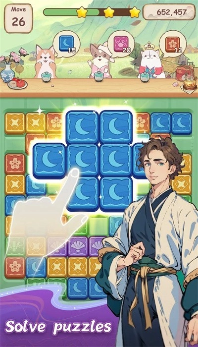 梦幻桃园(Dream Xanadu: Cats Blast Saga)截图1