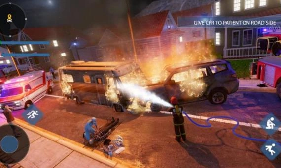 紧急消防员3D模拟器手机版截图1