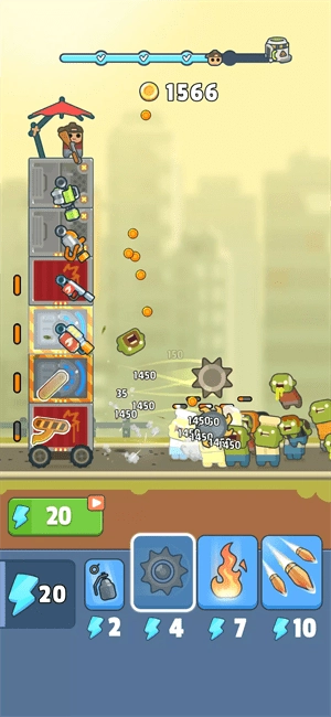 尸潮战车游戏手机版截图1