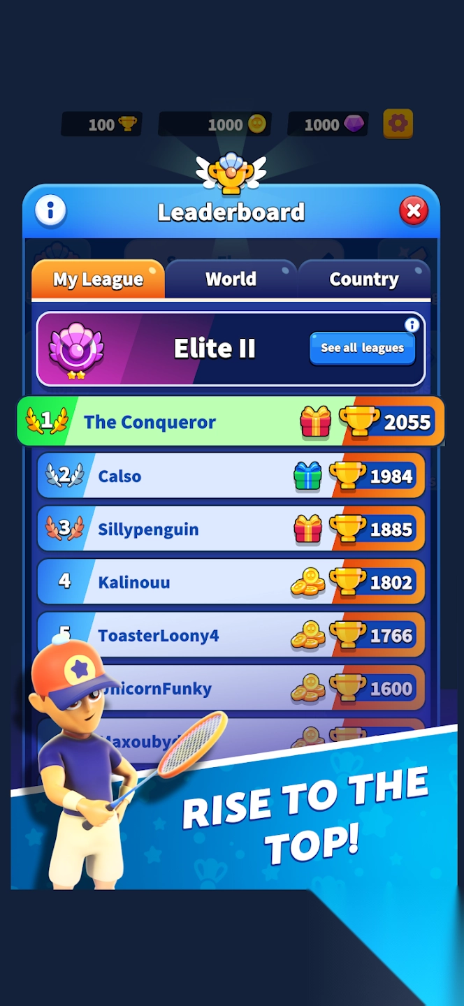 扣杀羽毛球3D截图1