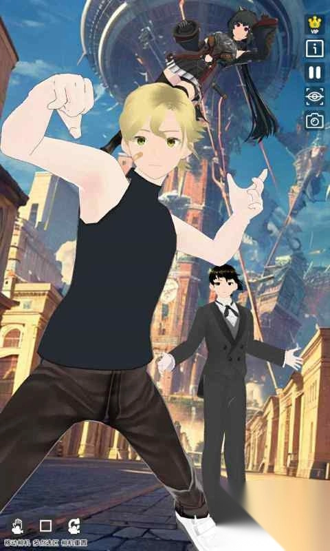 动漫模特穿越迷宫的少女截图1