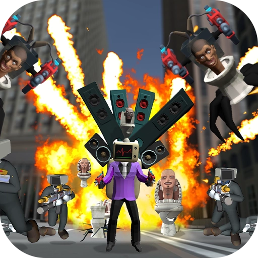 监控人和马桶人