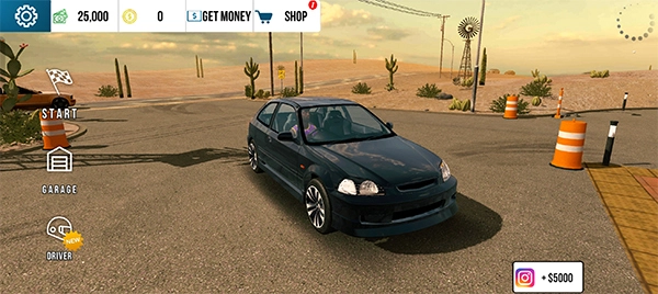 手动挡停车场奥迪rs7模组版截图1