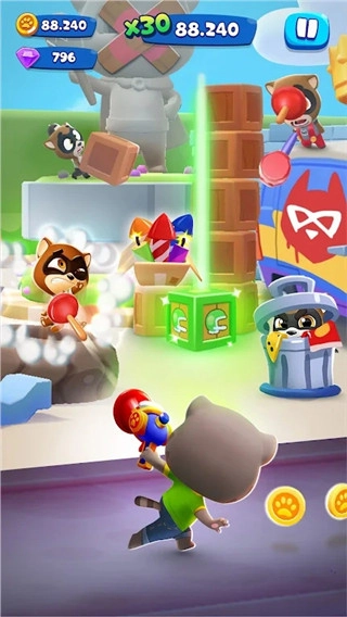 汤姆猫爆炸公园MOD菜单截图1