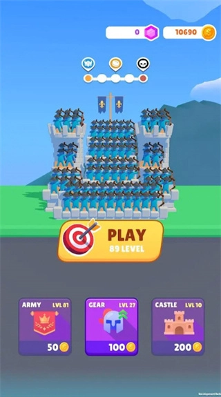 箭术堡垒城堡战争菜单截图1