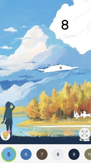 公主梦幻涂色截图1