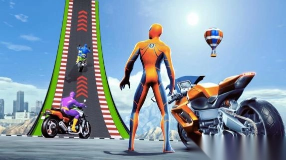 超级摩托车3d截图1