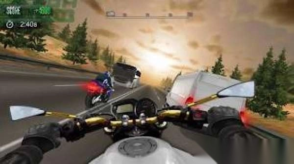 摩托车赛车模拟器2截图1
