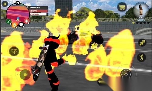 蜘蛛英雄攀岩3D截图1